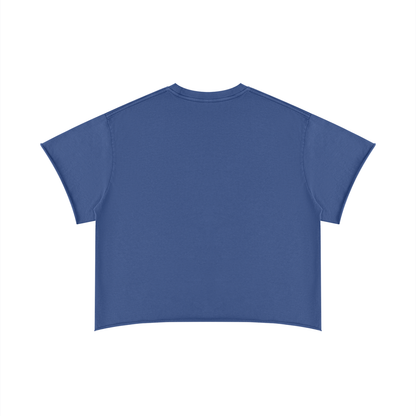 Boxy Raw Edge T-Shirt