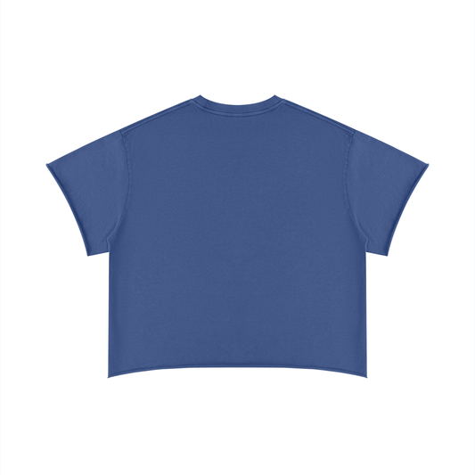 Boxy Raw Edge T-Shirt