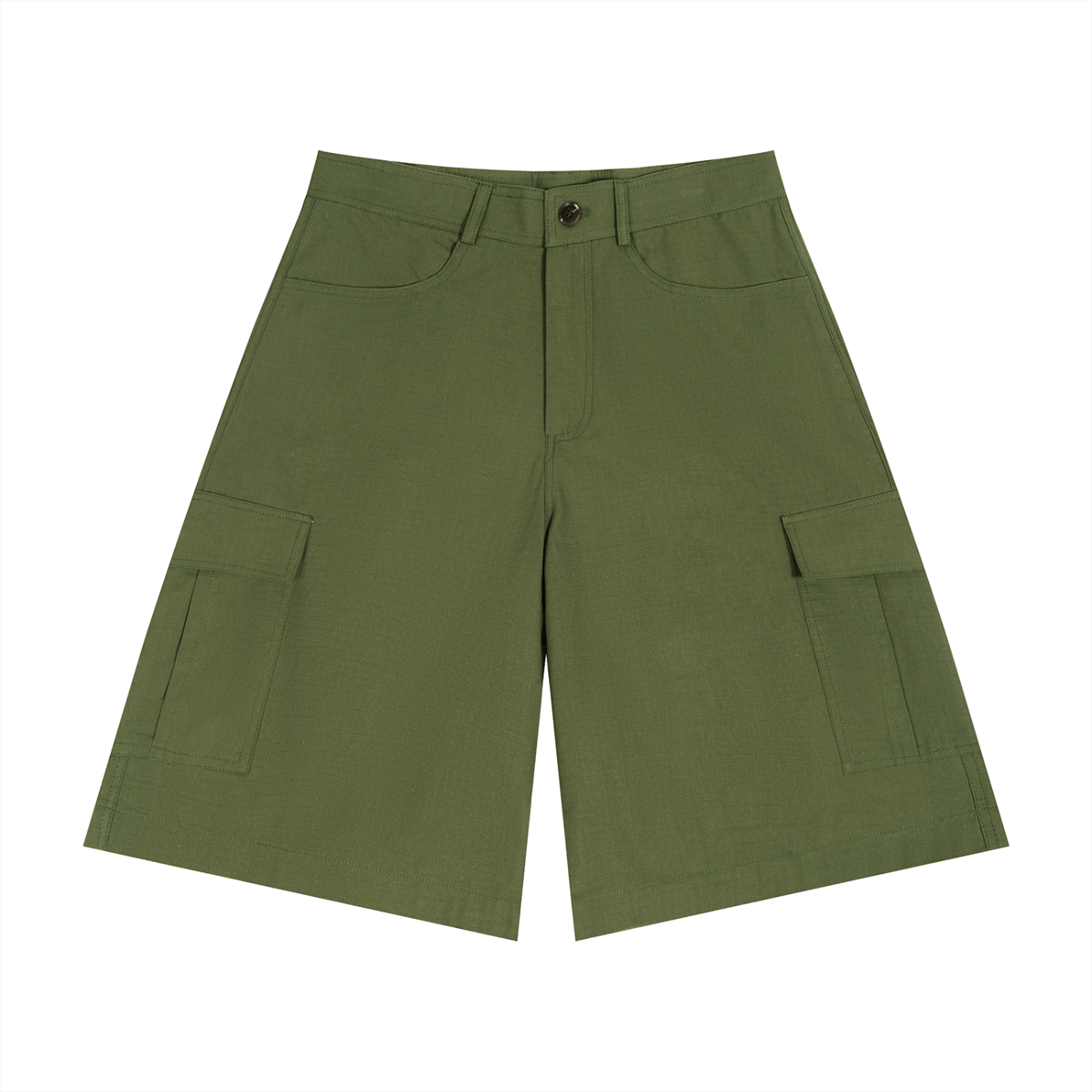 Unisex Woven Cargo Shorts