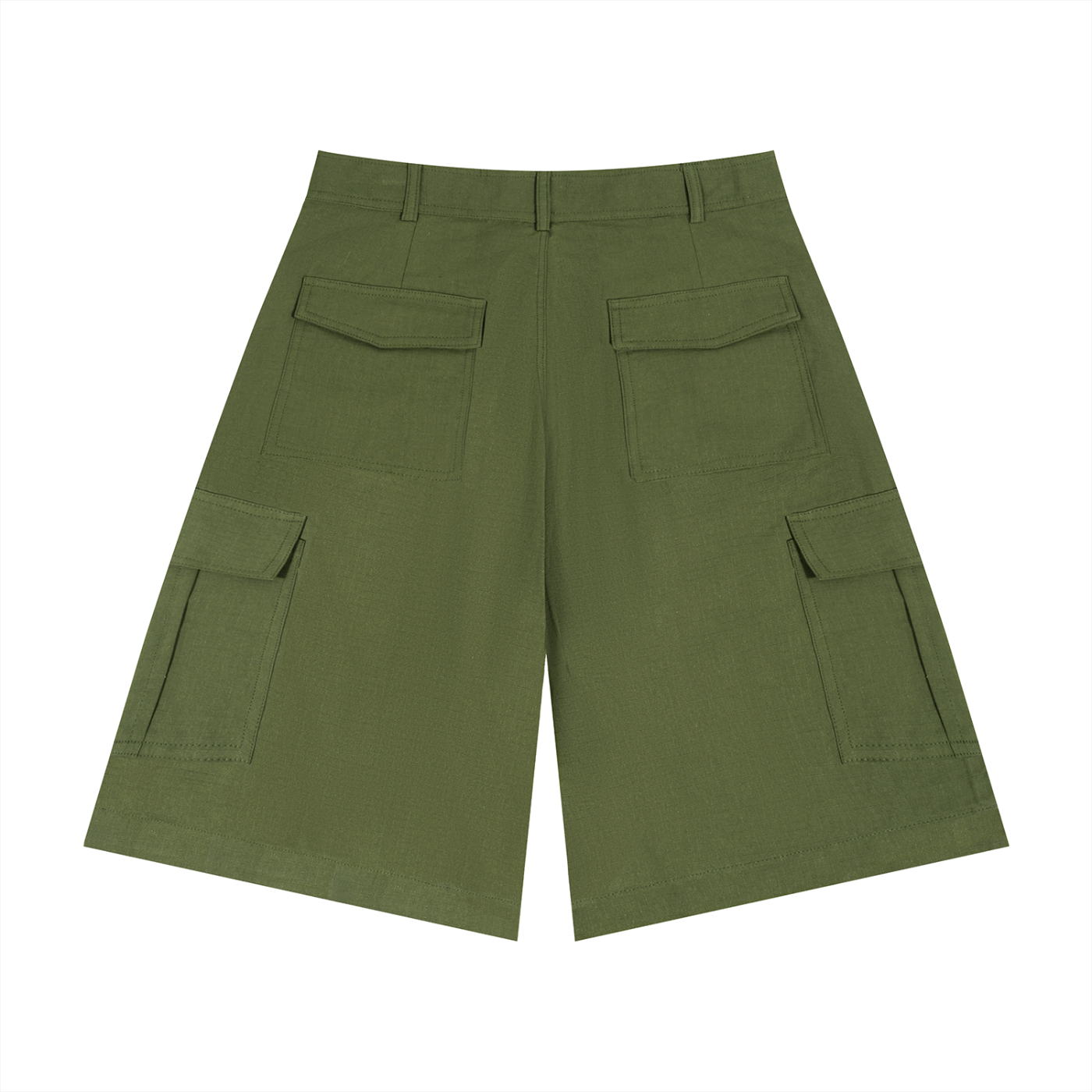 Unisex Woven Cargo Shorts