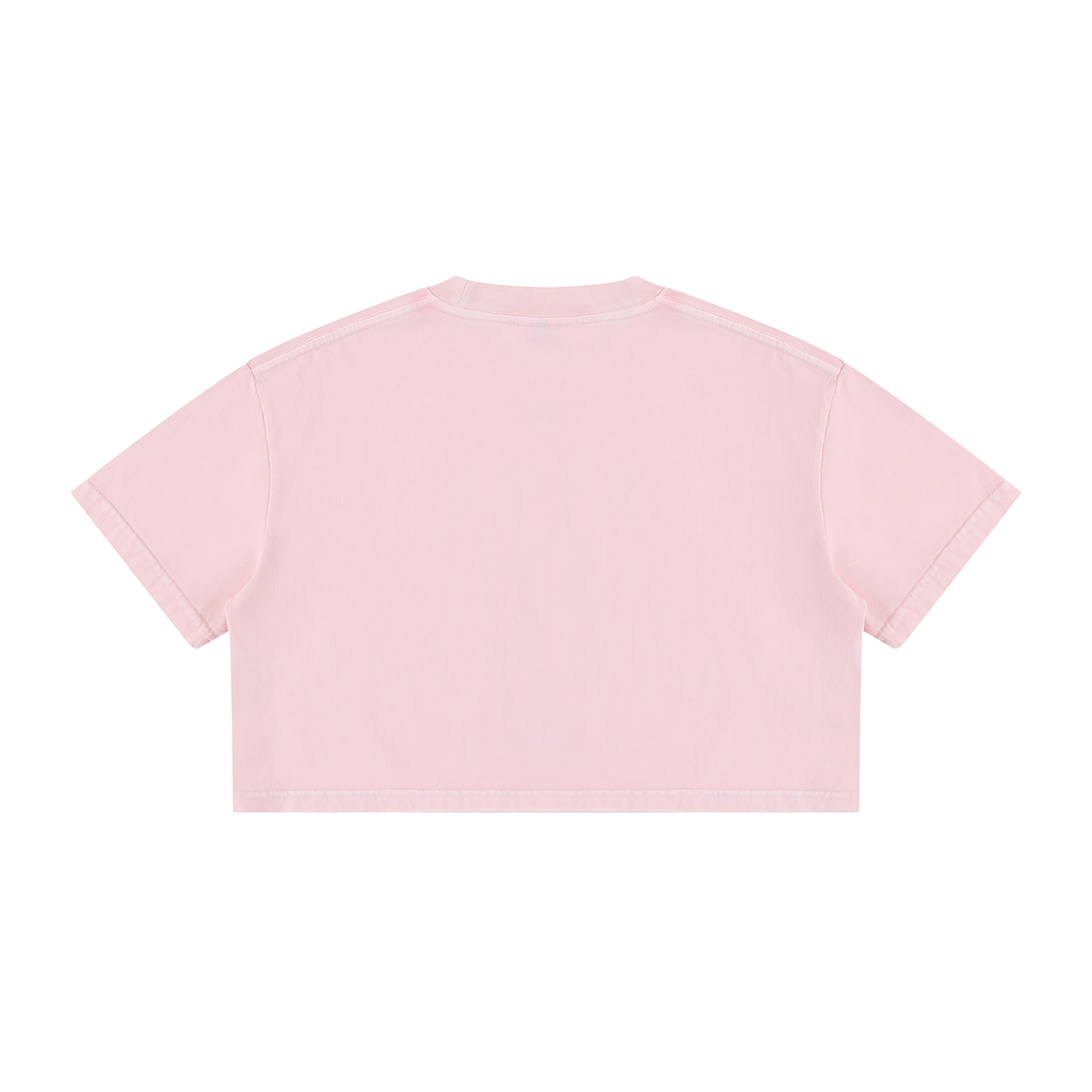 Mineral Wash Cotton Crop T-Shirt