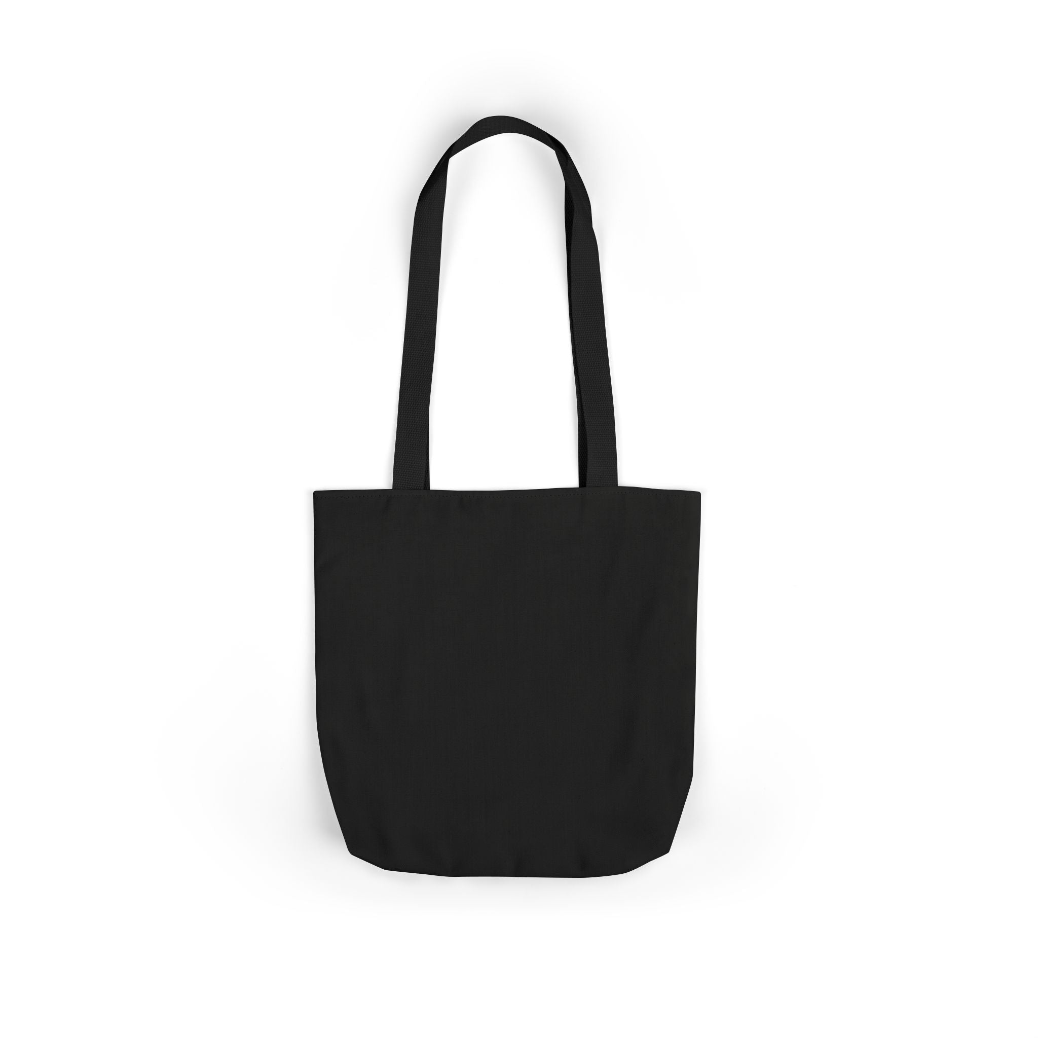 Summery Floral Tote Bag — Script Daisy Canvas Tote