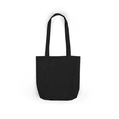 Summery Floral Tote Bag — Script Daisy Canvas Tote