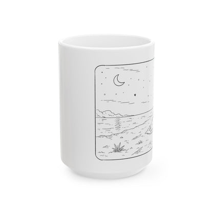 Scenic Night Ocean Mug (15oz)