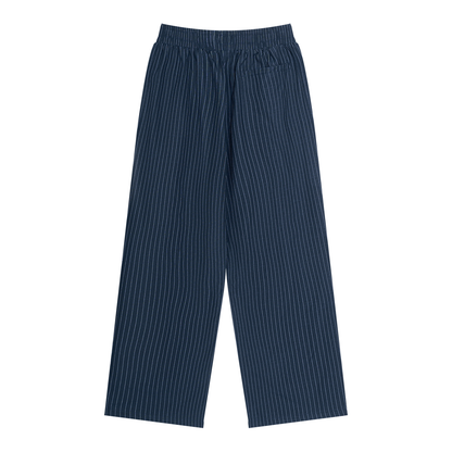 Striped Pleated Pants