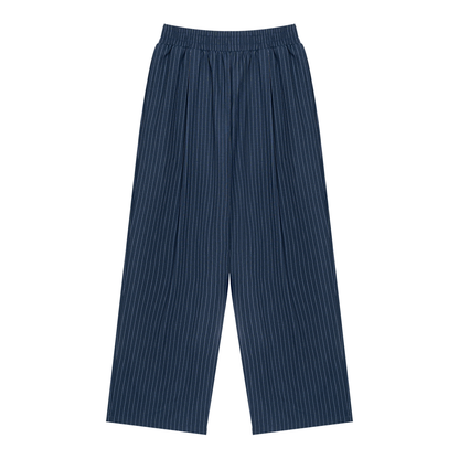 Striped Pleated Pants
