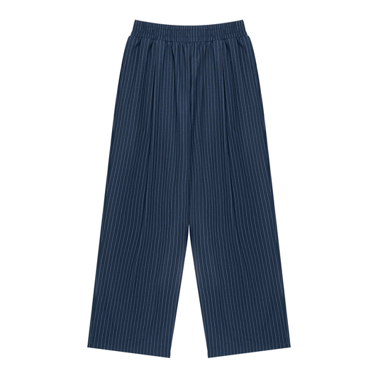 Striped Pleated Pants