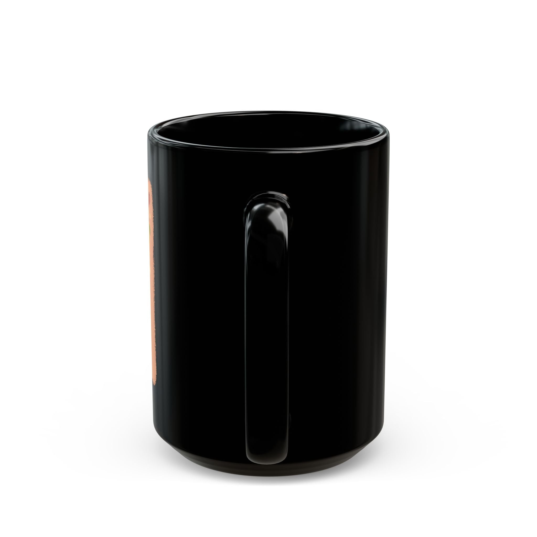 Pear Parade Black Coffee Mug 15oz