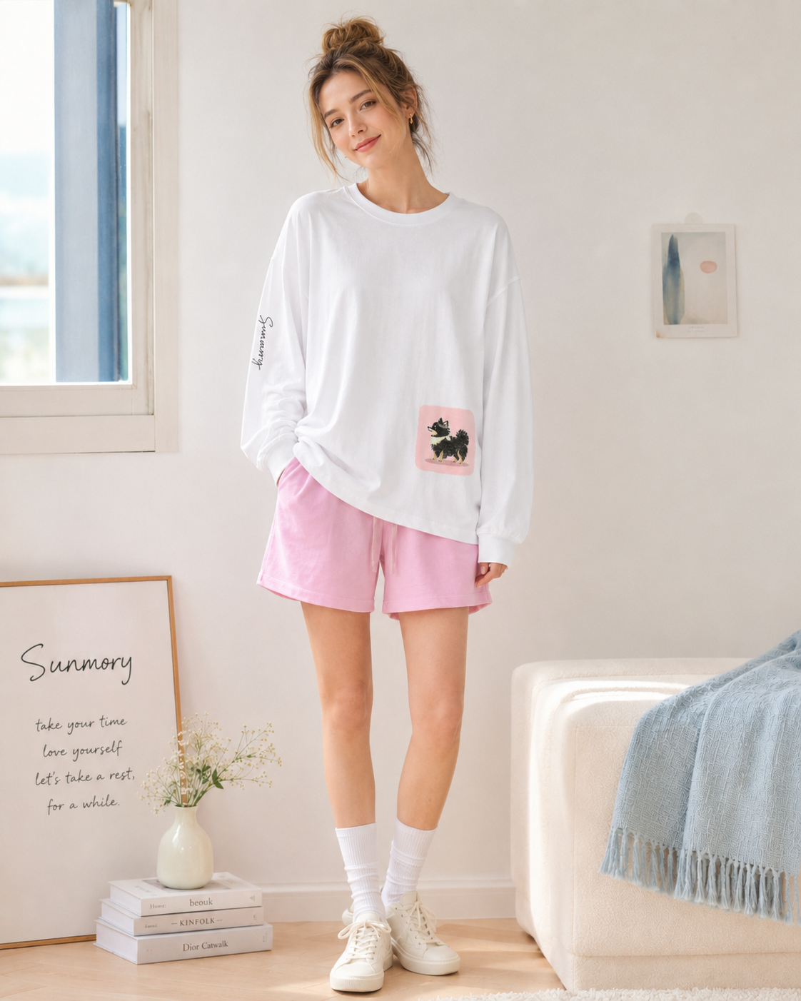 Oversized Long Sleeve T-Shirt