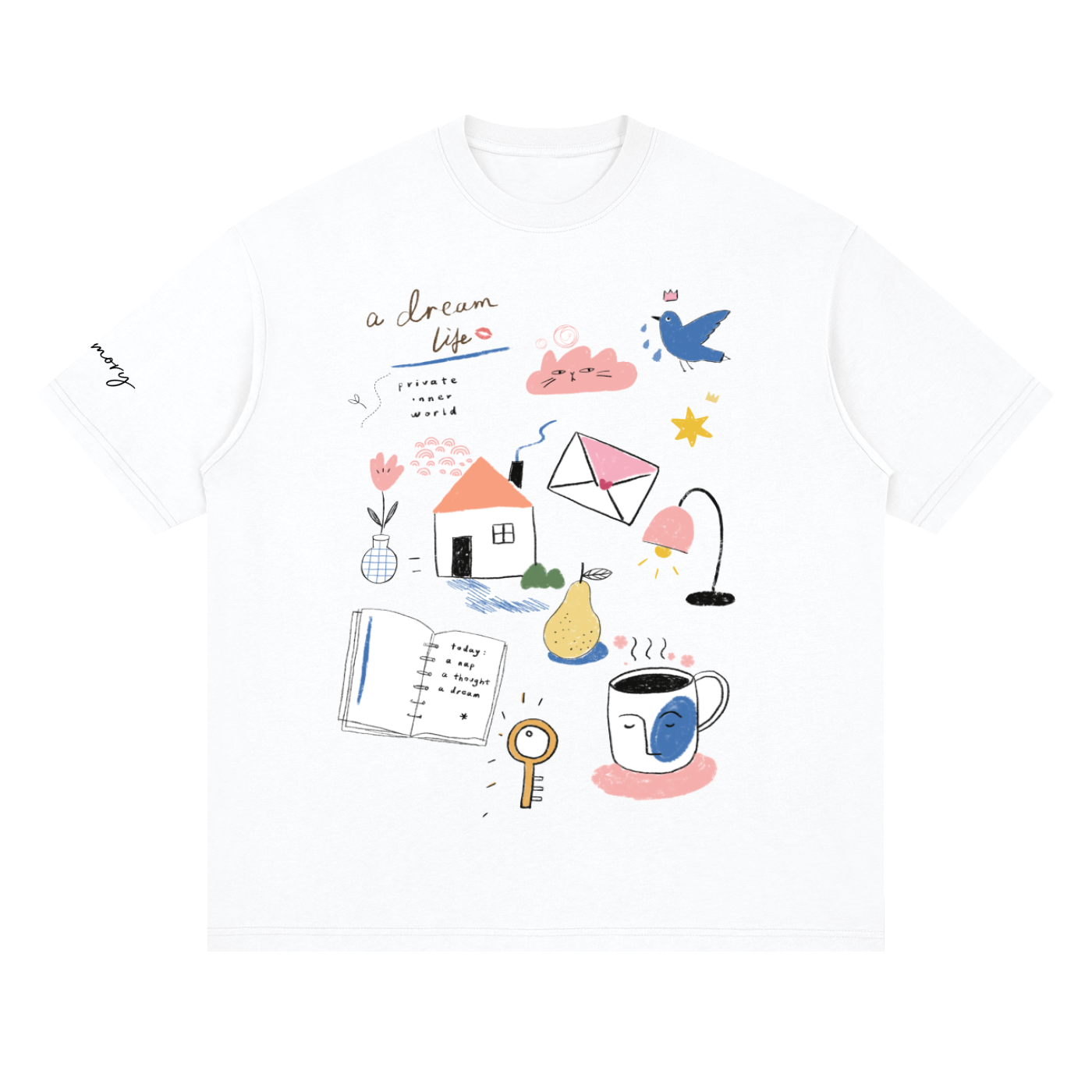 Streetwear Loose Drop Shoulder T-Shirt
