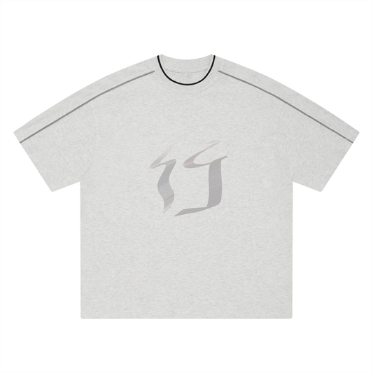 Oversized Contrast Tape T-Shirt