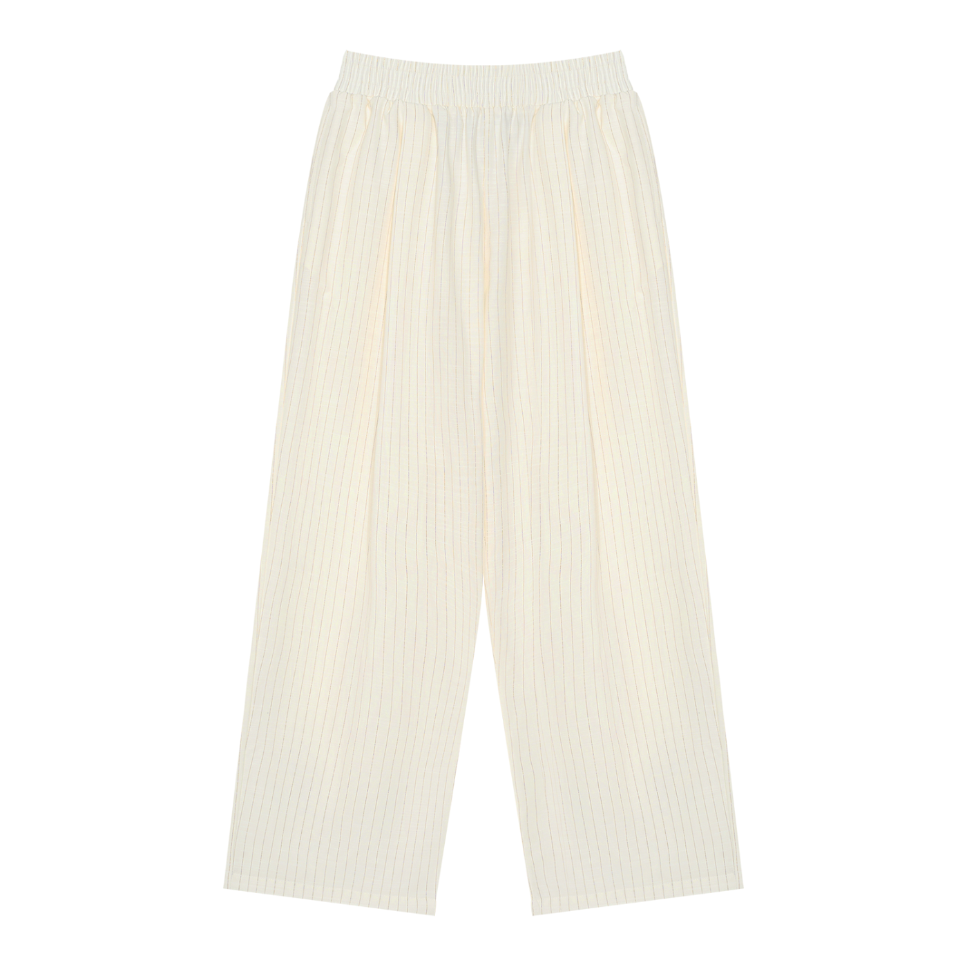 Striped Pleated Pants
