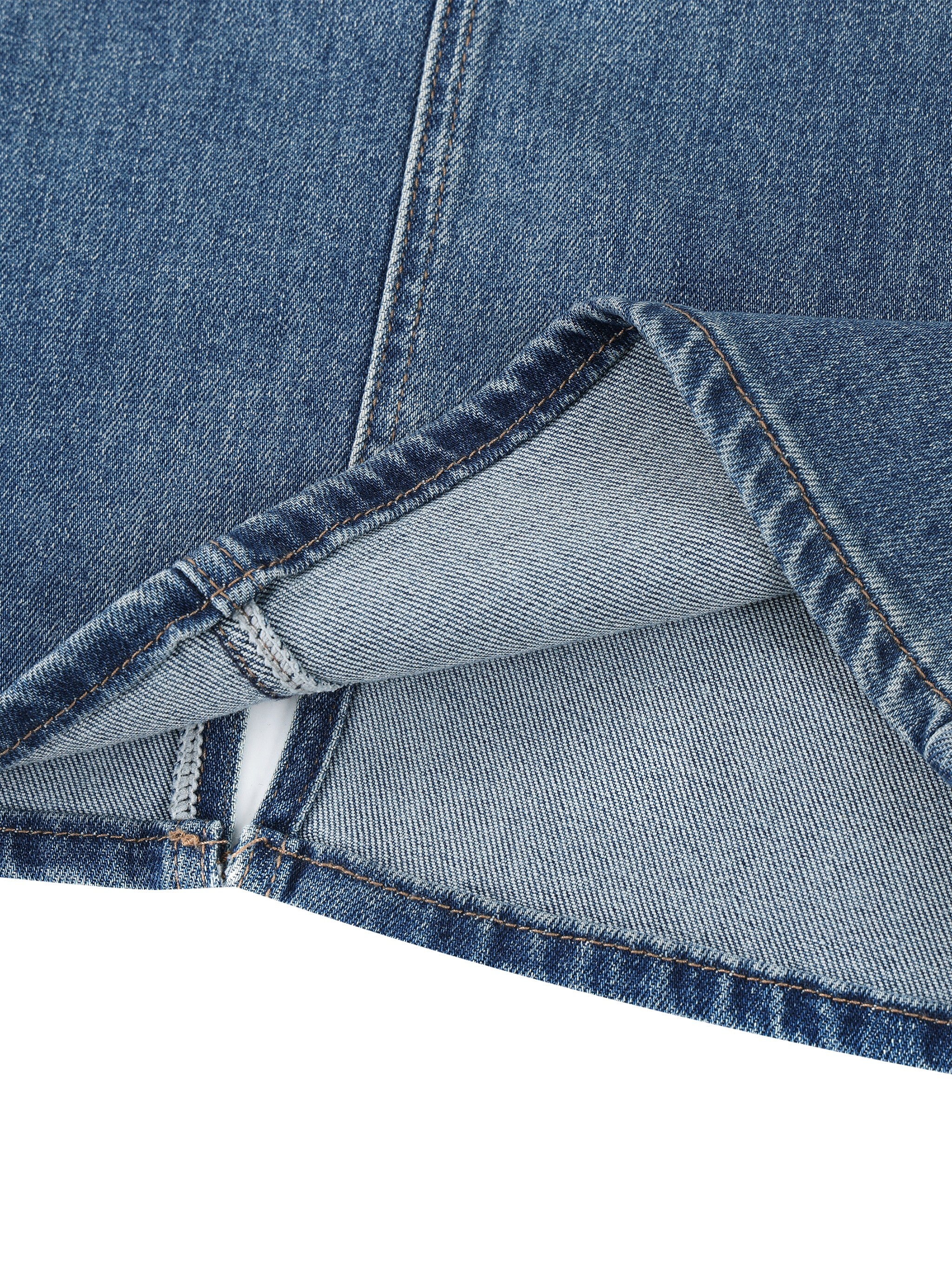 Women’s Vintage Wash Denim Skirt