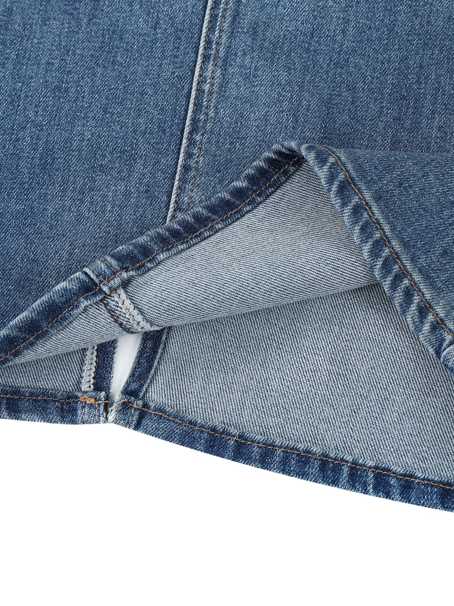 Women’s Vintage Wash Denim Skirt
