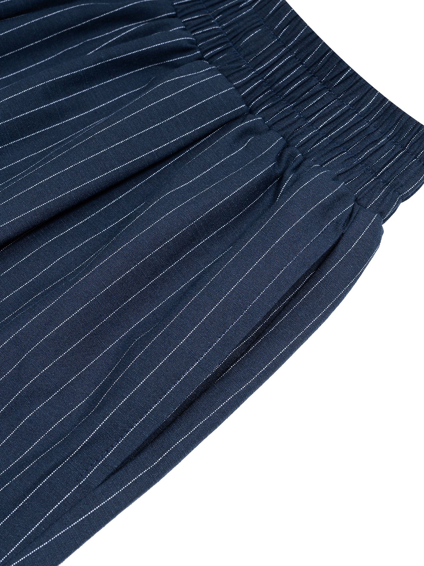 Striped Pleated Pants