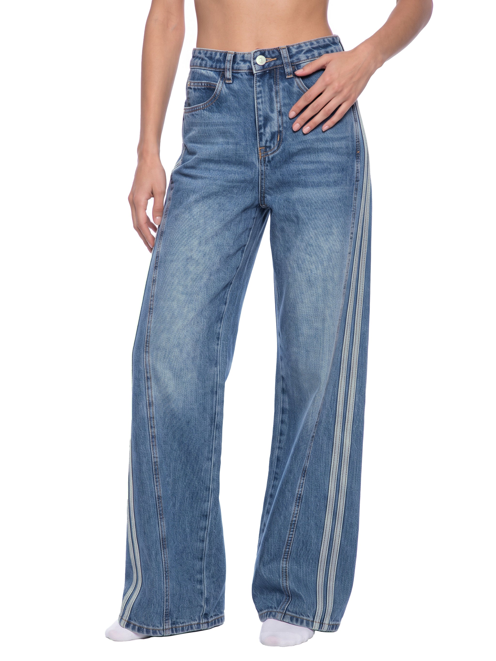 Women’s Wide Leg Denim Jeans
